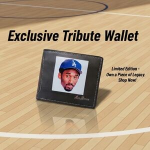 New Kobe Bryant Dodger Fan Tribute Wallet